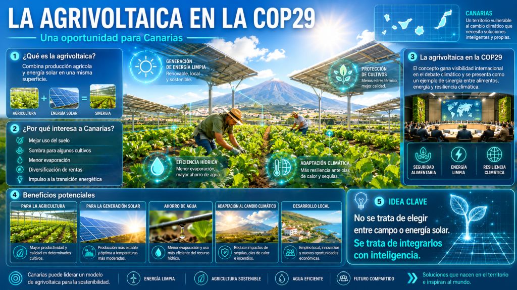 agrivoltaica en Canarias