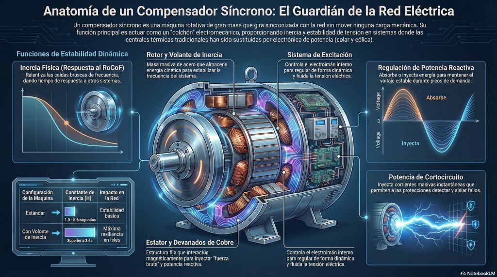 Necesidad de compensadores síncronos