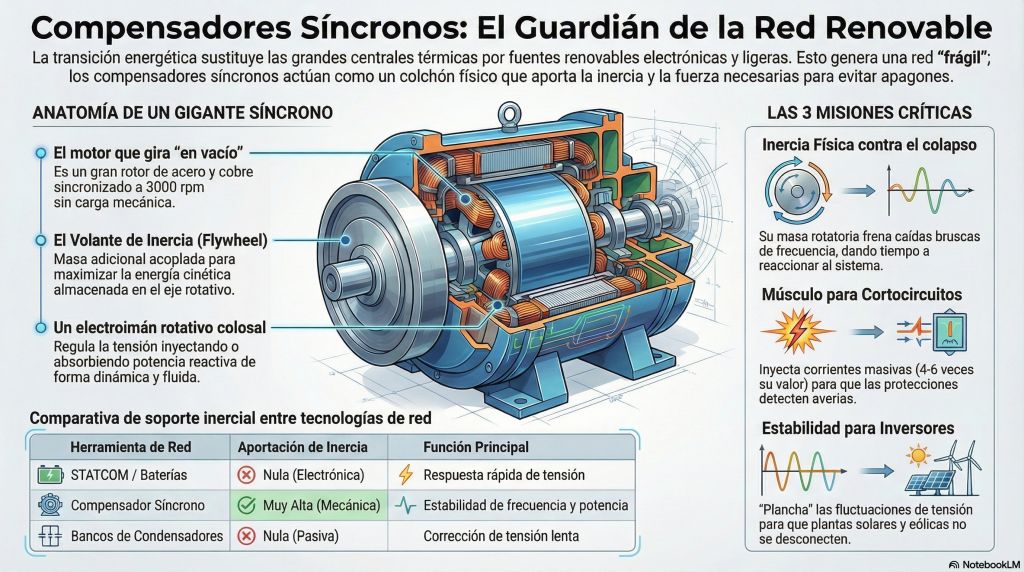 Necesidad de compensadores síncronos